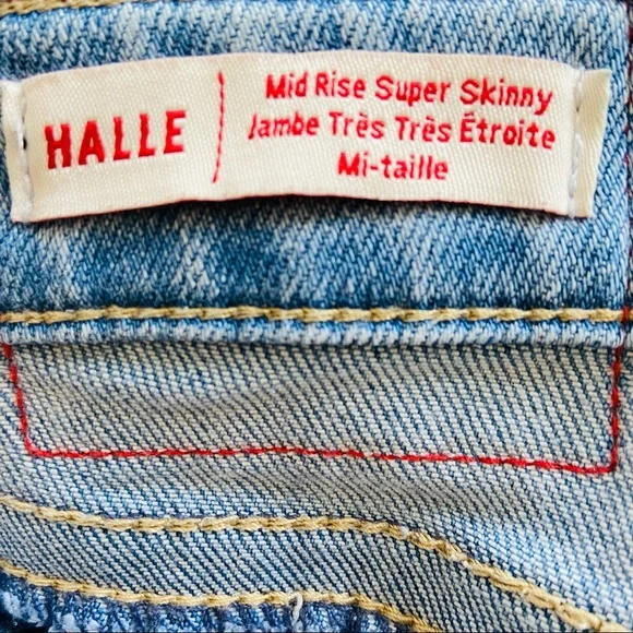 True religion Halle mid rise super skinny distress jeans - Picture 10 of 10